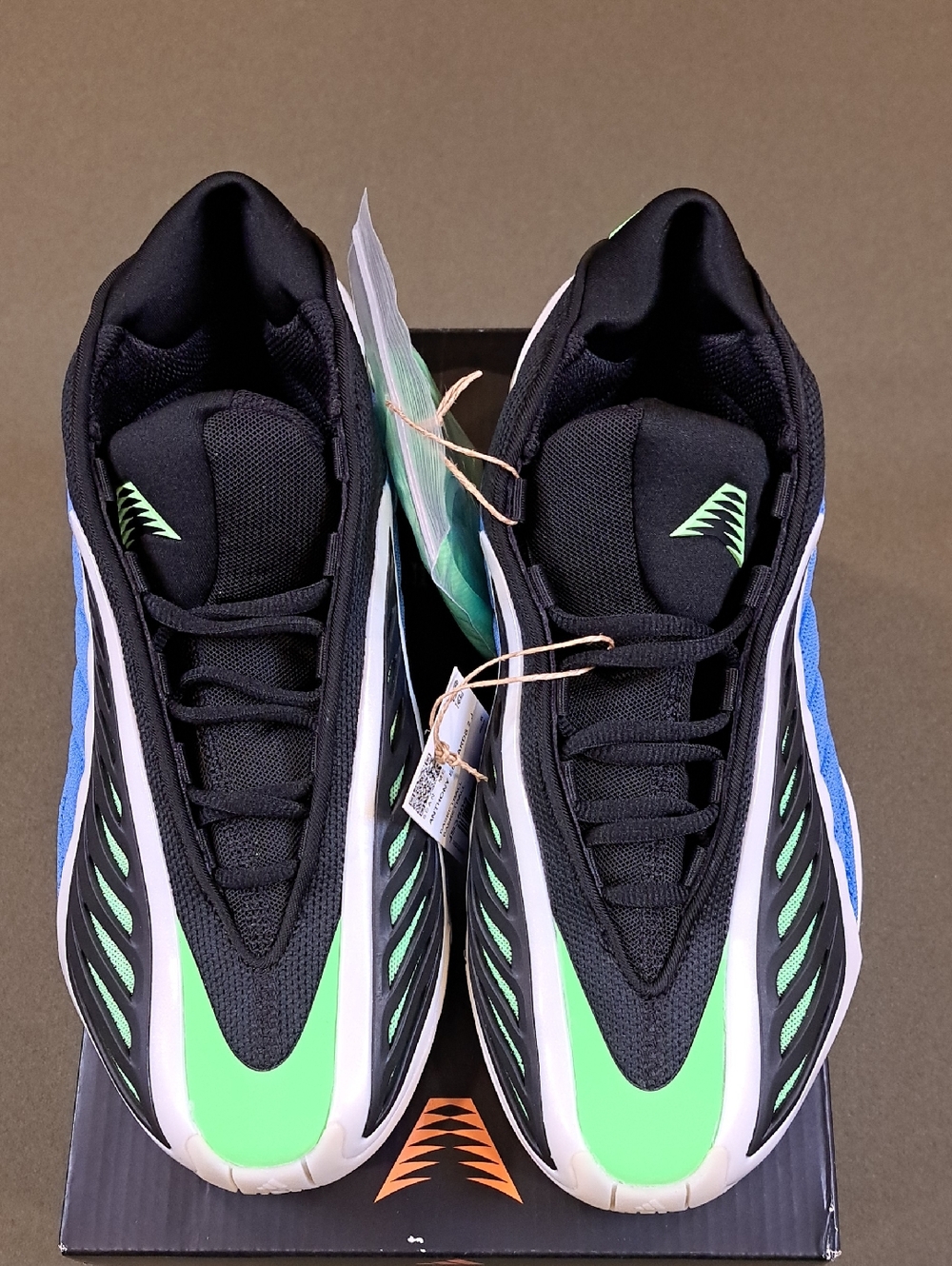 Anthony Edwards 2 Basketball Shoes - Color: Blue/Black/Green - Size: Kids 6.5 - Picture 2 of 10